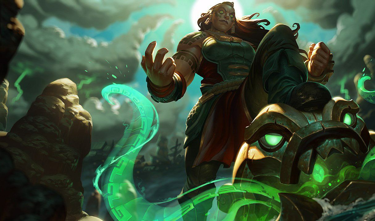 Illaoi Reveal  New Champion - Legends of Runeterra 