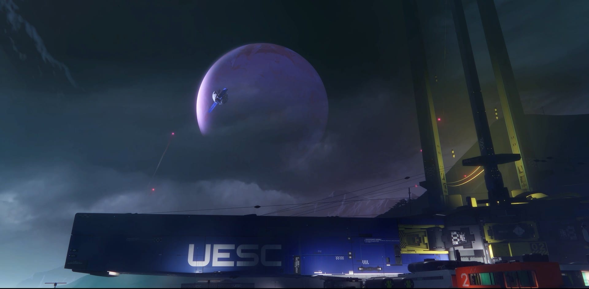 UESC ship in Marathon key art