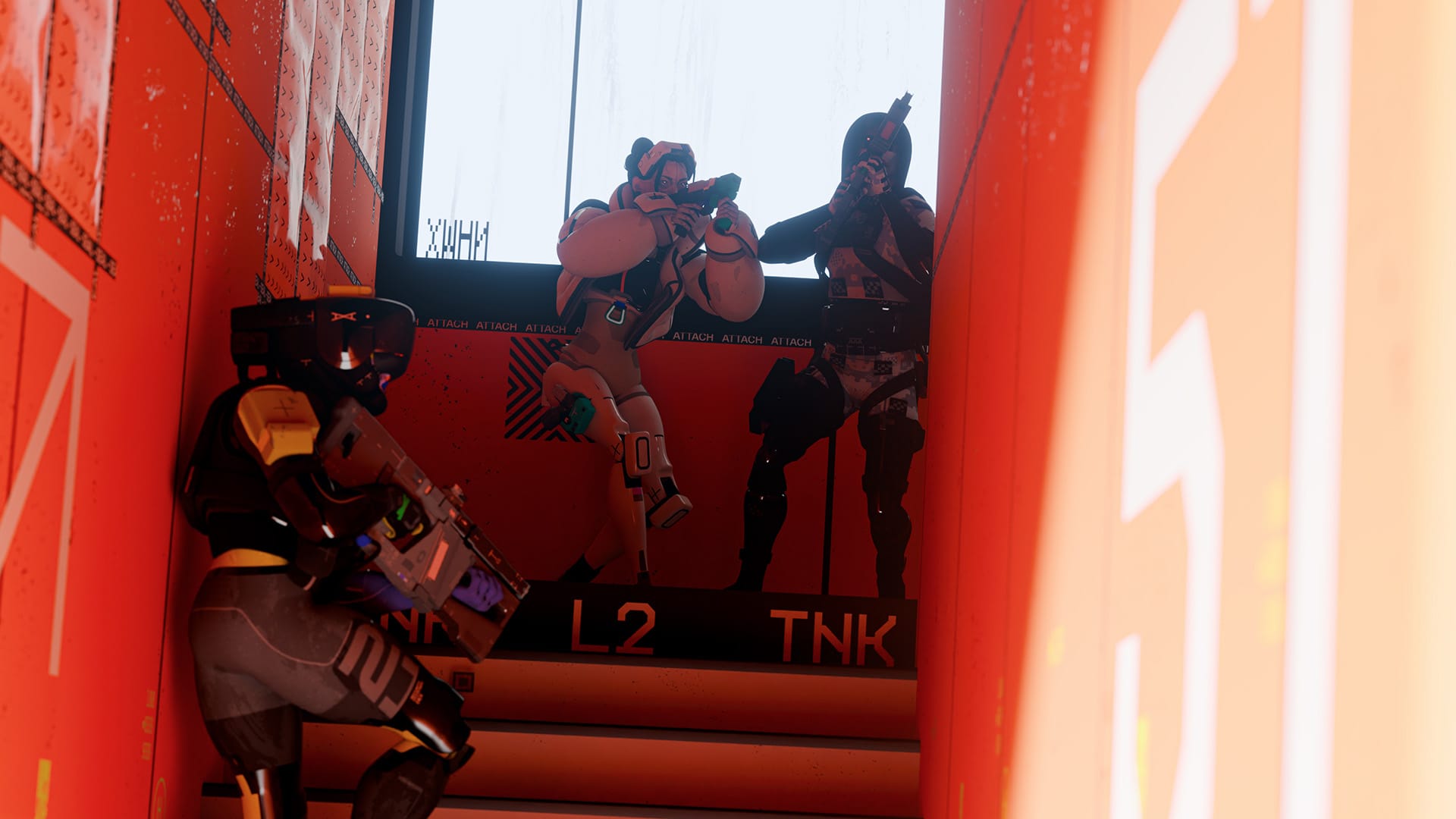 Marathon crew key art. Image: Bungie.